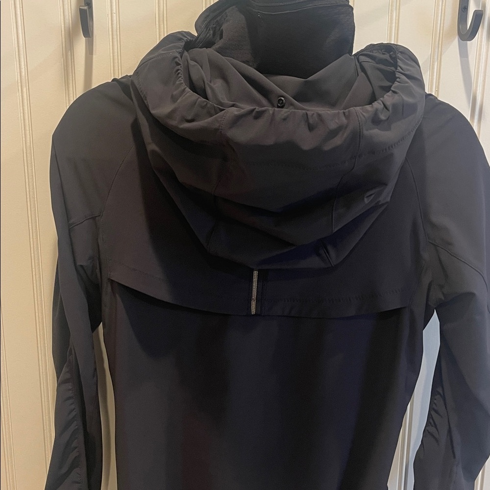 Black Athletic Jacket Size 4 - image 8